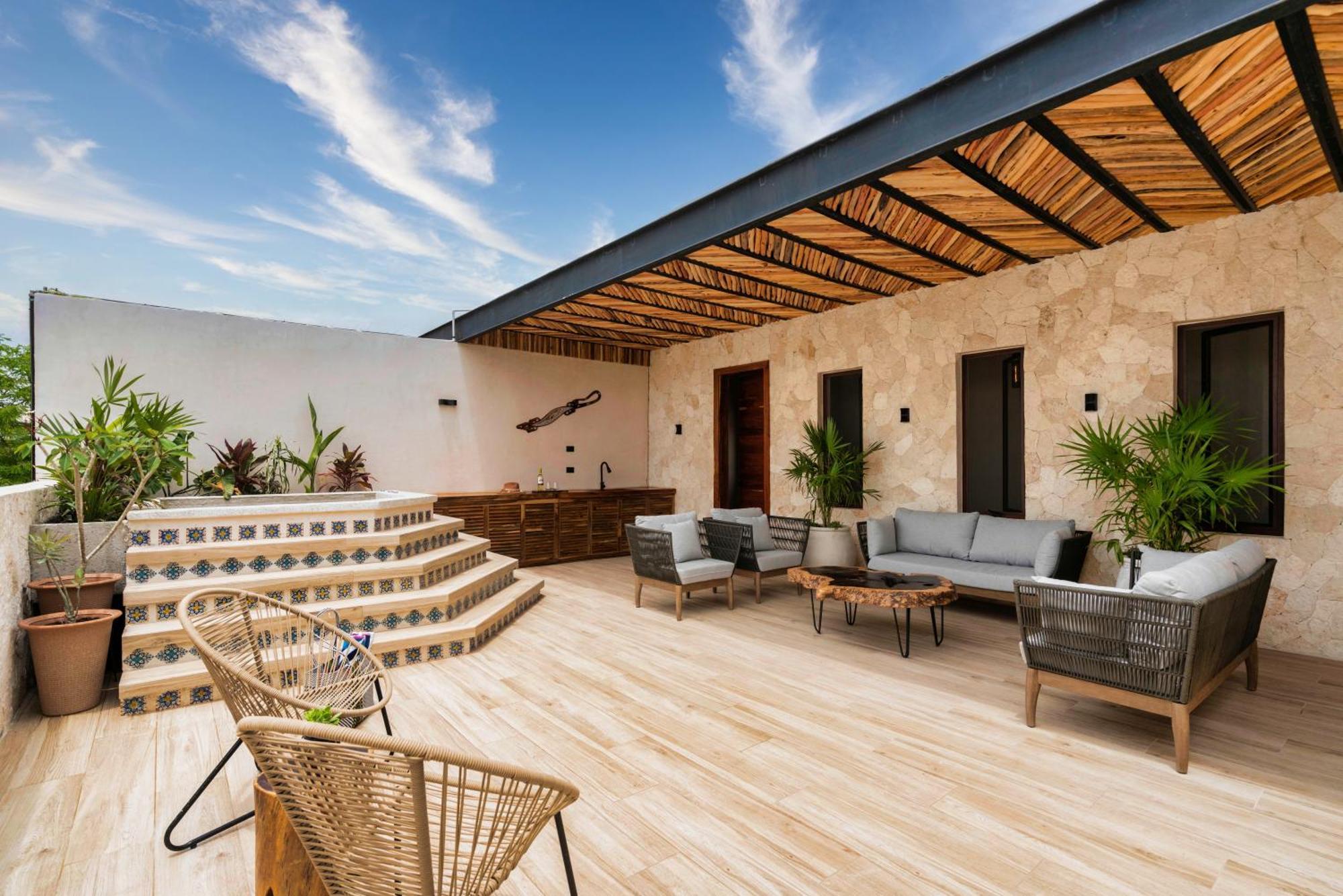 El Rey Loro - Lux 4 Bed Villa @Bluedeertulum Exterior foto